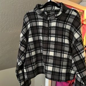 Plaid sweater
